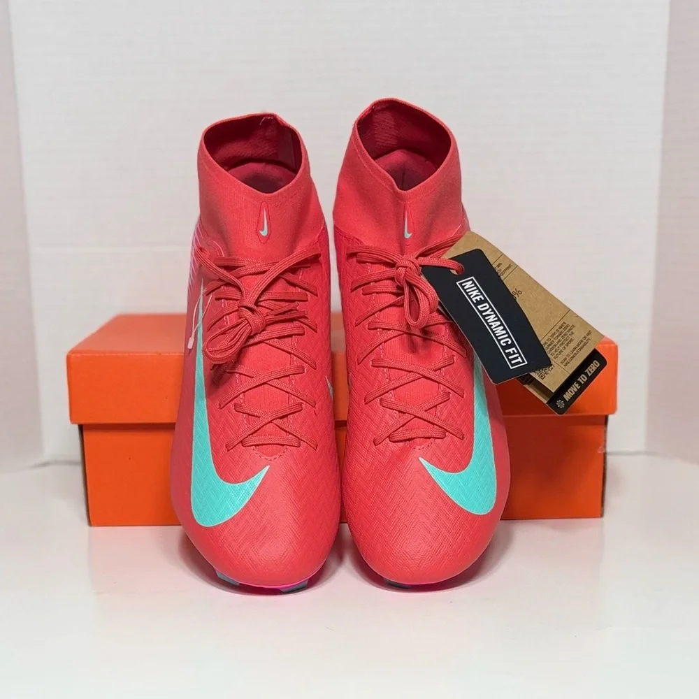 Nike Zoom ZM Superfly 10 Academy FG/MG Soccer Cleats Football Boots FQ1456-800 - Picture 4 of 10